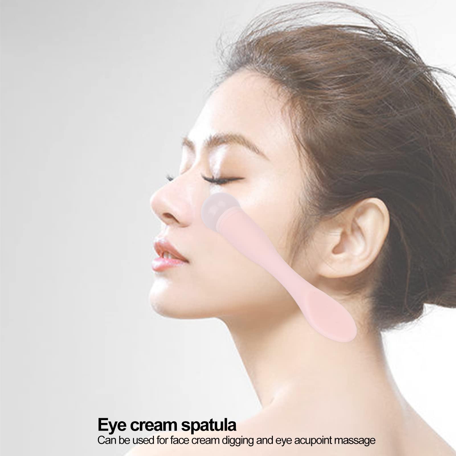 Generic Generic Eye Cream Applicator Wand Stick, Massage Stick Professional Silicone Eye Massager Wand for Applying Skin Care Eye Creams for Facial Massage