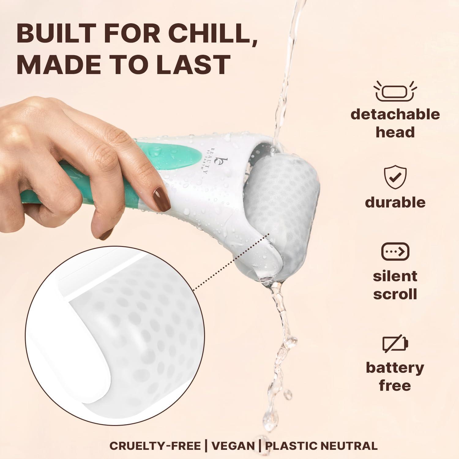 Beauty by Earth Ice Roller for Face - Smoothes Fine Lines & Wrinkles, Face & Eye Roller for Puffy Eyes, Skin Care Massager, Beauty Gift That Helps Relieve Migraines, Facial & Spa Gifts for Women