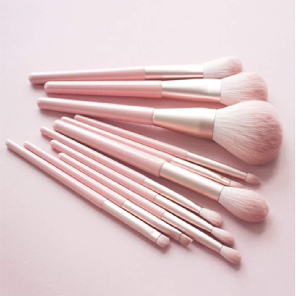 OXOAMP OXOAMP Makeup Brush 12-Piece Makeup Brush Premium Synthetic Hairless Fiber with Travel Cosmetic Bag Great for Travel Foundation Brushes