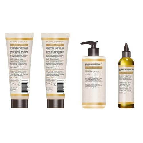 Carol's Daughter Carol\'s Daughter X Coco Gauff Goddess Strong Bundle: Hair Care Kit with Shampoo, Conditioner, Leave-In Treatment and Scalp Oil, 4 Items