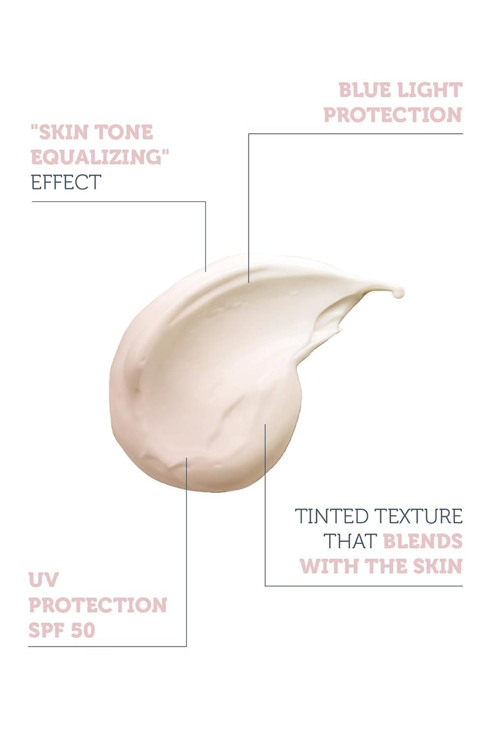The Purest Solutions The Purest Solutions Blemish Defense (UV Shield with Antioxidant Protection SPF 50+) - 8h UVA Protection, Arbutin & Niacinamide for Skin Tone Harmonization and Moisturizers - Vegan (50 ml)