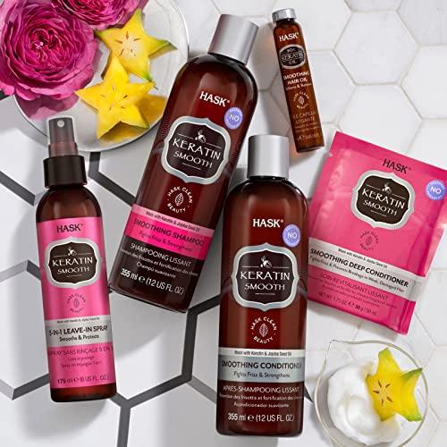 HASK Hask Keratin Protein Smoothing Conditioner, 12 Ounce