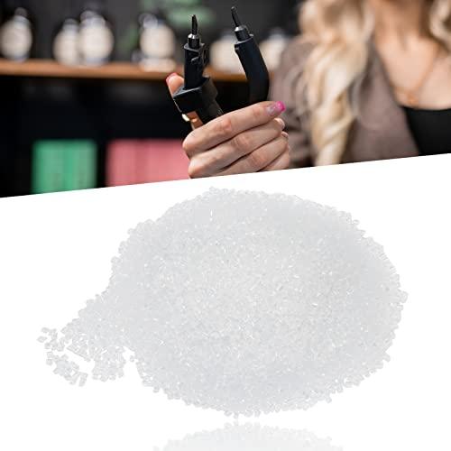 Betued 100g Keratin Glue for Hair Extensions, Hair Extension Glue, Hair Extension Beads, Keratin Glue Beads Transparent Hair Extension Keratin Granule Hot Fusion Extension Glue Bead Accessory