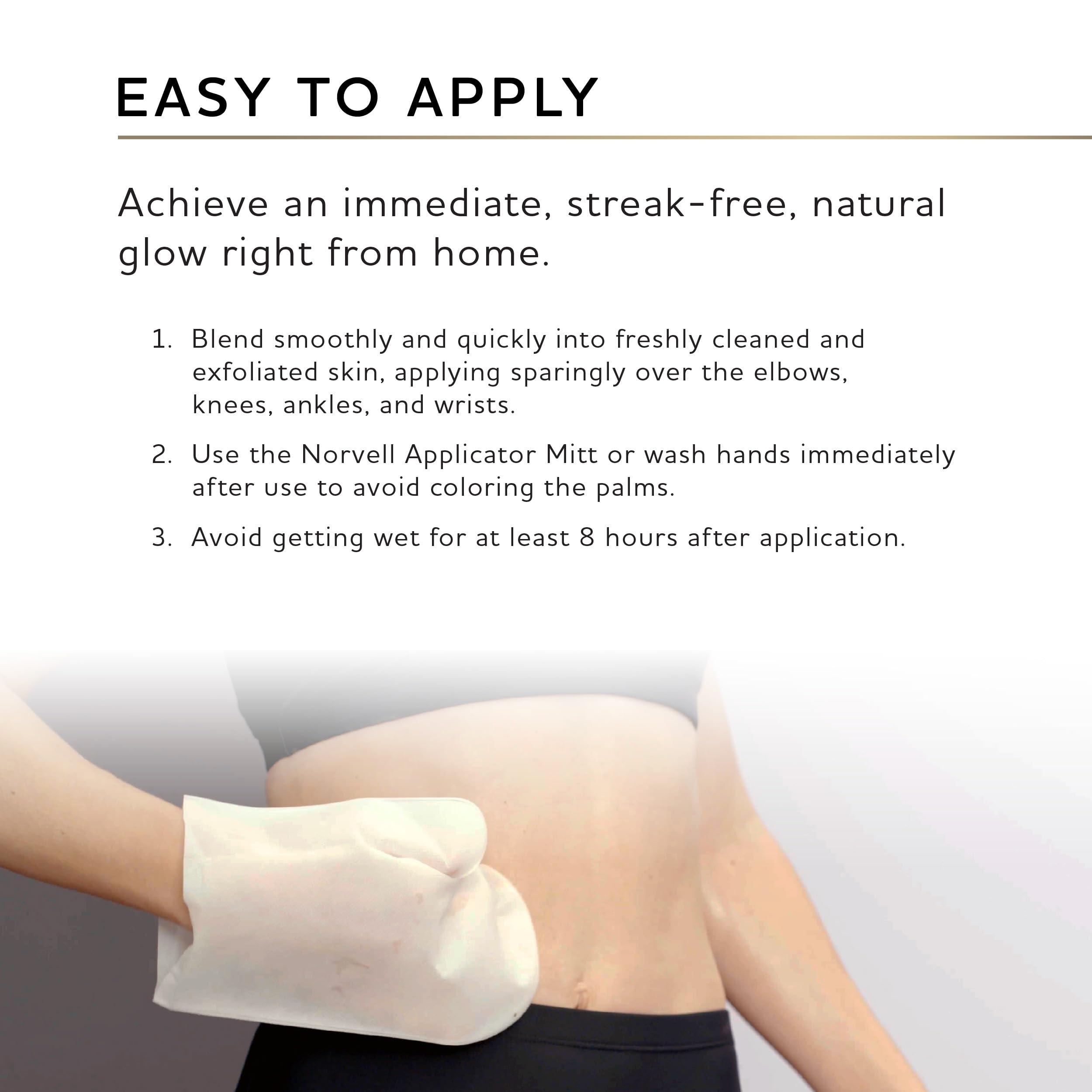 Norvell Norvell Sunless Self Tanner Mousse with Bronzer - Instant Natural Looking Bronzing Glow, 8 fl.oz.