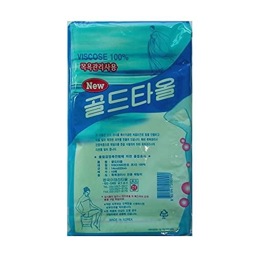 Exfoliating Towel GOLDSANGSA-Korean Exfoliating Towel Washcloth Mitts (Large 10pcs)/Korean Italy Towel Skincare Exfoliating Scrub Bath Cloth Remove Dead Skin