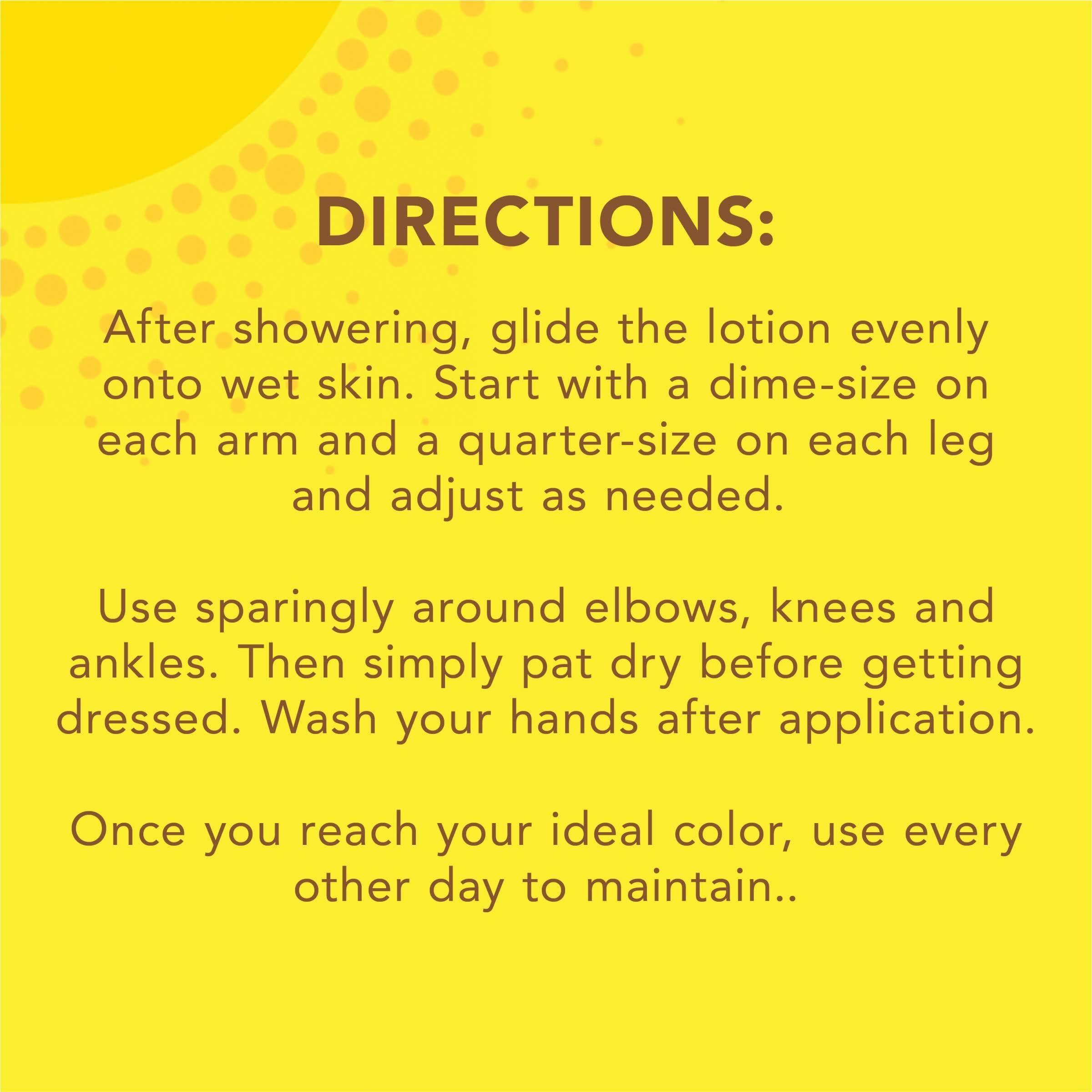 Jergens Jergens Natural Glow +FIRMING In-shower Self Tanner Body Lotion, Sunless Tanning for Medium to Tan Skin Tone, Anti Cellulite Firming Moisturizer, Gradual Fake Tan, 7.5 Ounce (Pack of 2)