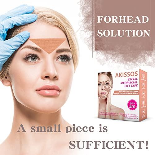 Akissos Akissos Forehead and Between Eyes Wrinkle Patches The Original Wrinkle Patch Non Invasive Wrinkle Smoothers for Forehead Wrinkles 5cm*5m 1 Roll…
