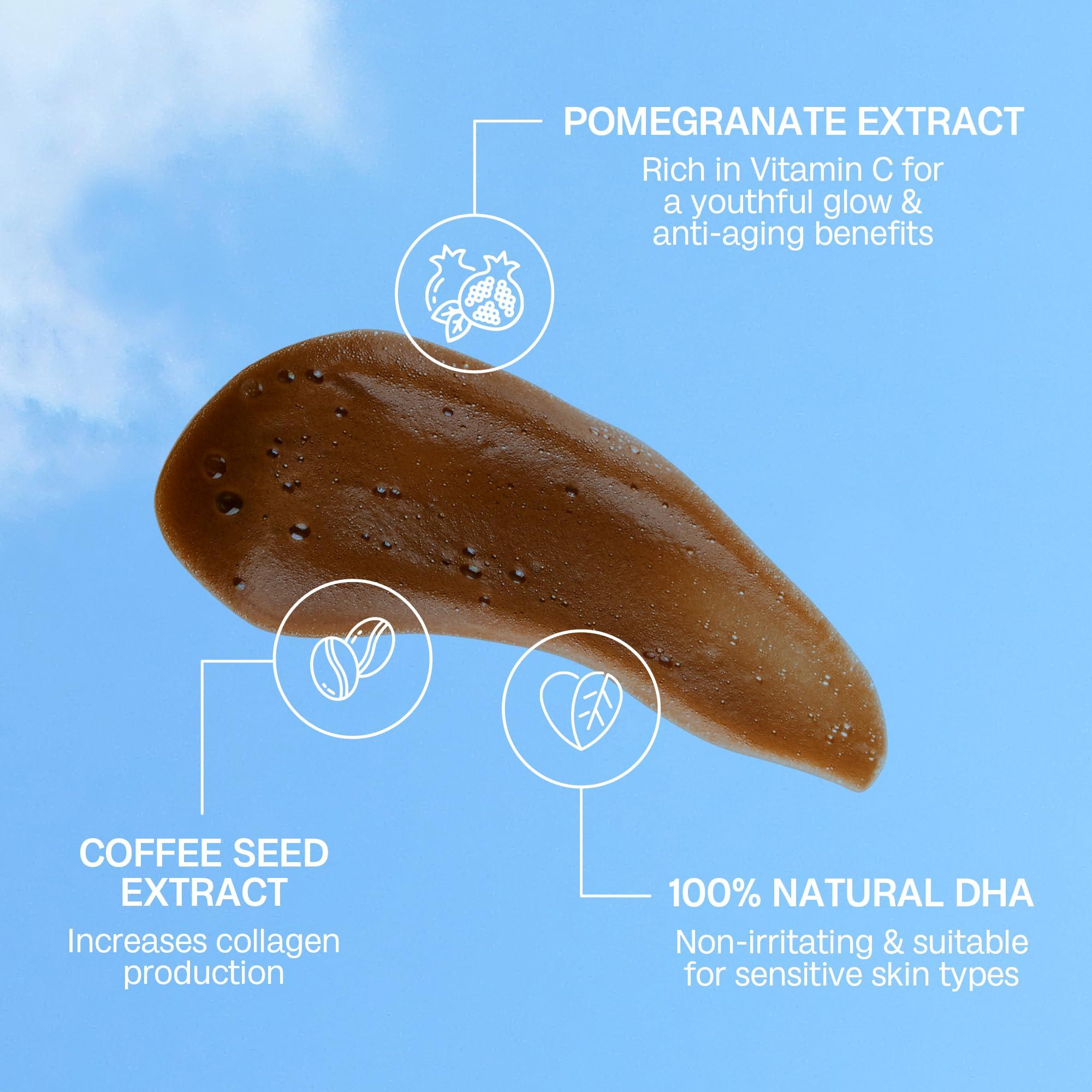 BALI BODY Bali Body Ultra Dark Self Tanner Mousse | Premium Sunless, Tanning Foam | Natural Green-Based Self Tan | Instant Bronze Fake Tan for All Skin Types, Vegan & Cruelty Free (200ml/6.7 fl oz)