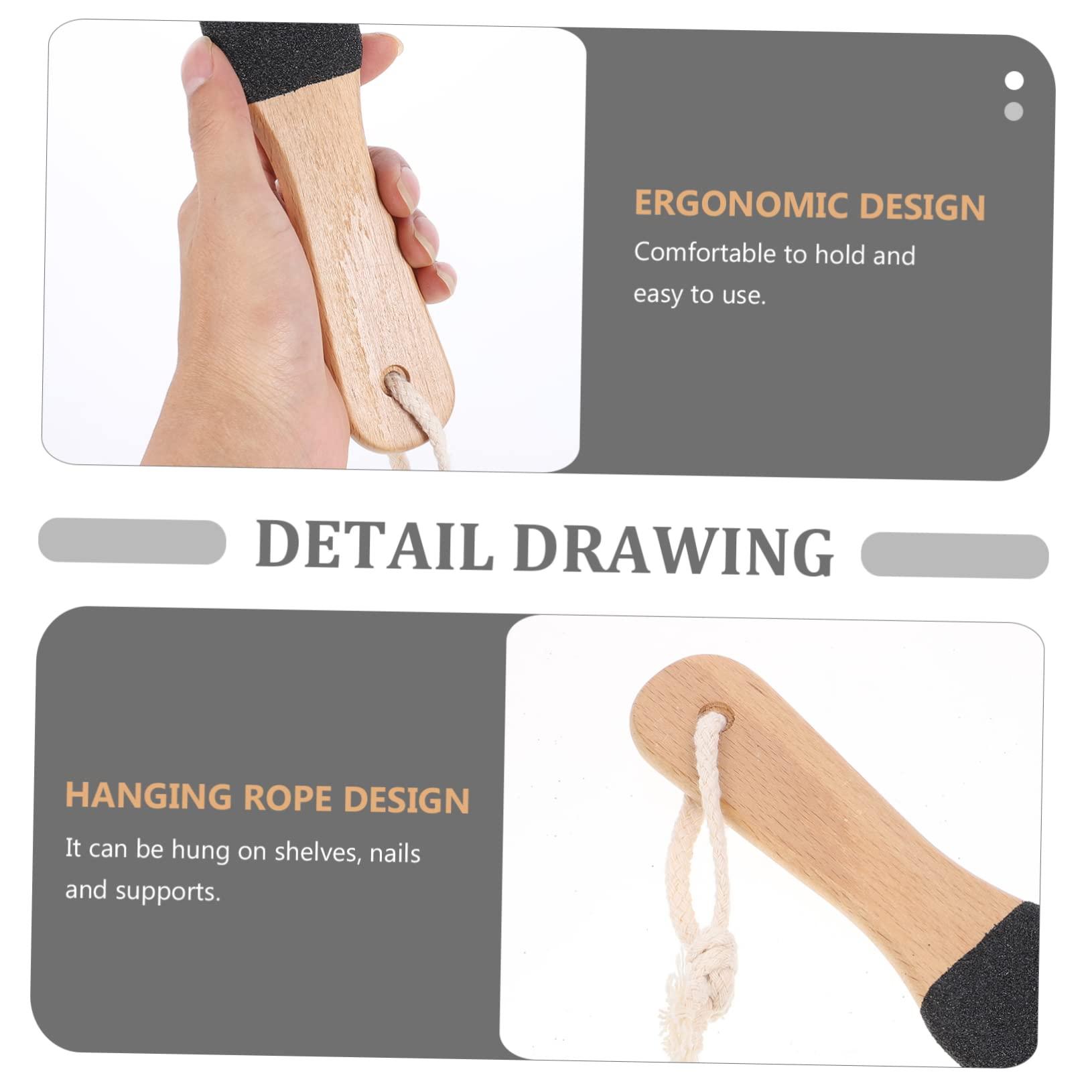 Healeved Healeved Material Double-Sided Foot File Foot Care Sand Foot Scraping Tool for Foot Exfoliation