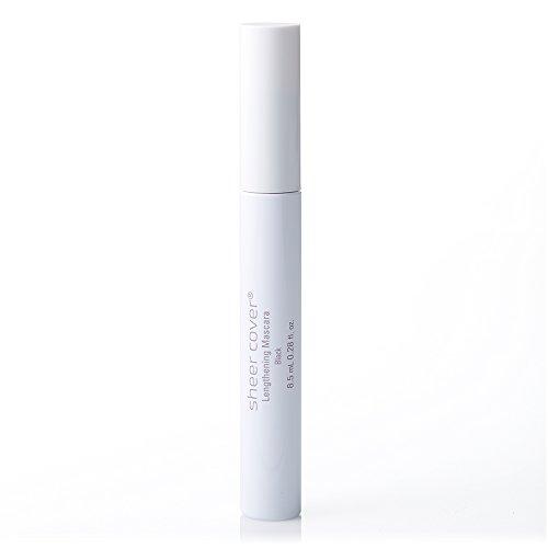 Sheer Cover Sheer Cover – Volumizing Mascara & Lengthening Fibers Duo – Lengthening Black Mascara – Lash Extending Fibers –8.5 Milliliters