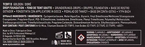 NYX PROFESSIONAL MAKEUP NYX PROFESSIONAL MAKEUP Total Control Drop Foundation - Golden, With Red Undertones