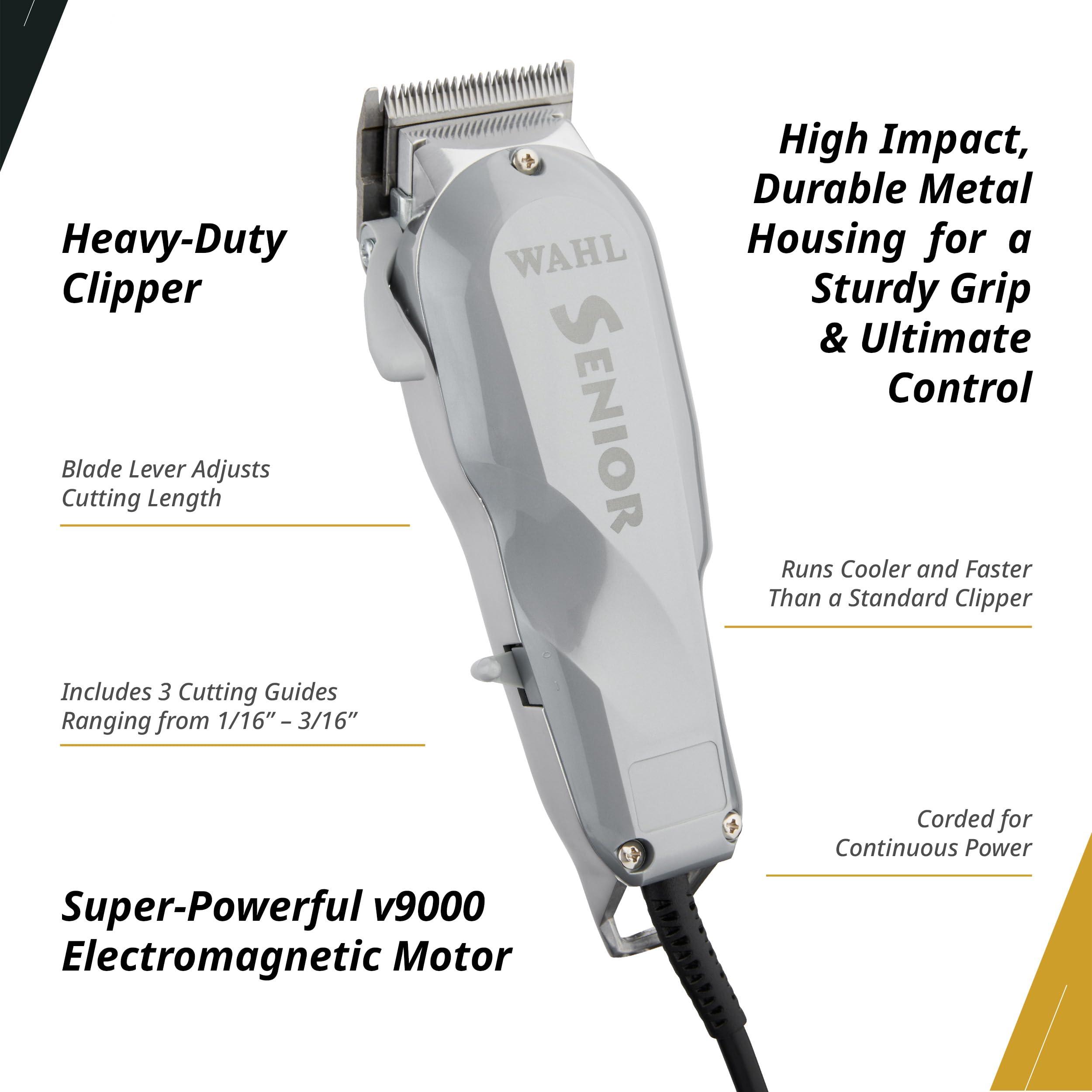 Wahl Professional Wahl Professional Senior Corded Clipper Heavy Duty Tapering and Blending V9000 Motor
