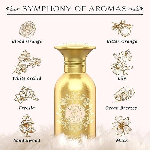 Shelley Kyle Shelley Kyle Tiramani Talc Free Shimmer Powder, Body Powder, Dusting Powder, Leaves Skin Soft, Dry, Smooth, and Shimmering, 48g