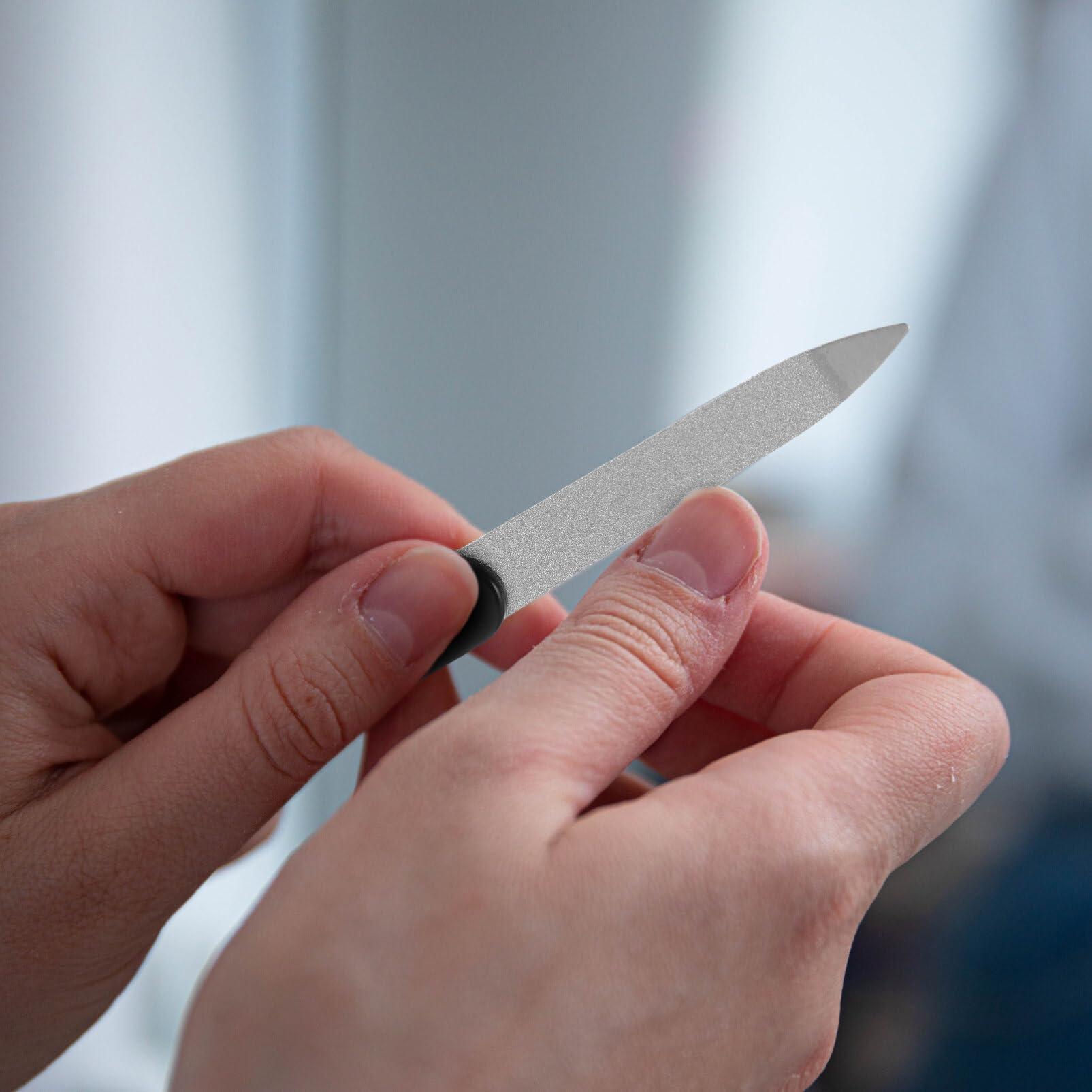 Ipetboom Nail File for Large Nail File Toenail File Wand Cuticle Tools Nail File to Remove Ridges Finger Nail Files Calloused Diamond Finger Nail Filers Nail File Variety Sizes