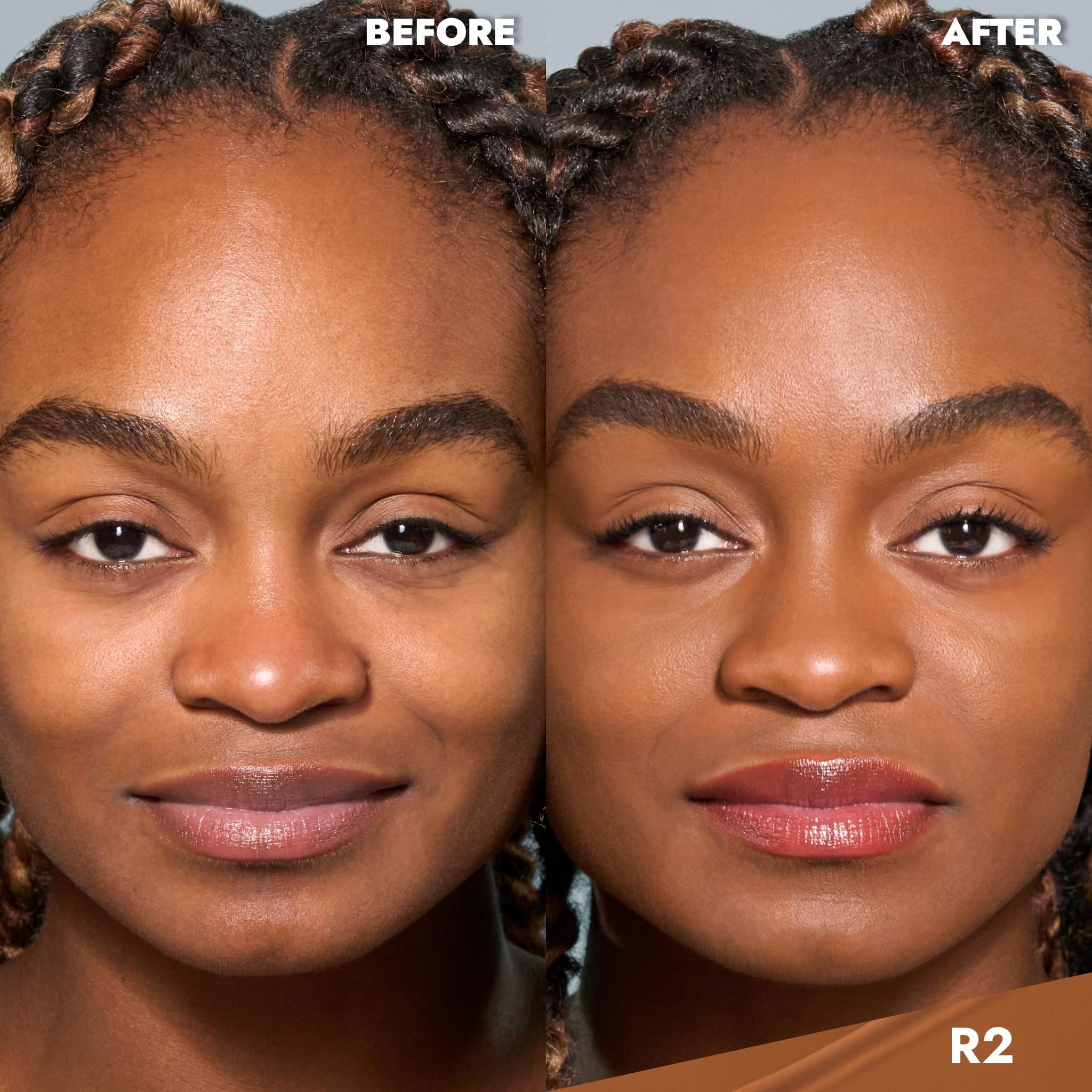 Cover FX COVER FX Skin Discovered Longwear Full Coverage Concealer | Buildable Crease-Resistant High Coverage Formula Conceals, Corrects, and Brightens | R2- Rich skintones with neutral undertone