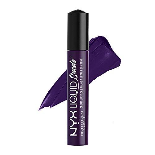 NYX PROFESSIONAL MAKEUP NYX PROFESSIONAL MAKEUP Liquid Suede Cream Lipstick - Oh Put it On (Deep Dark Purple)