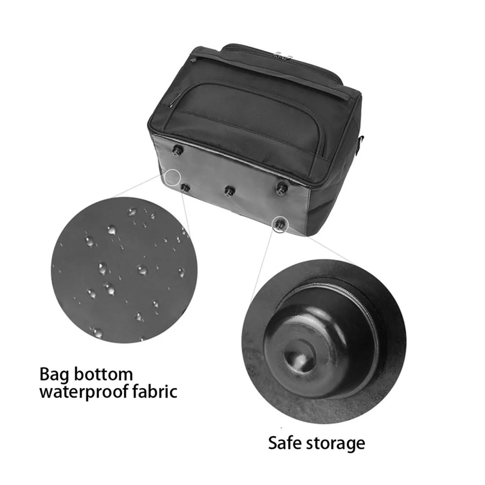 LPNALJL LPNALJL Salon Barber Tool Bag Portable Travel Case for Hair Styling, Large Capacity Beauty Hairdressing Barber Tool Bag for Hair Salon Shoulder Travel Storage Case Organizer, Black