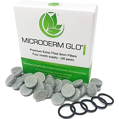 Microderm GLO Microderm GLO Mini Diamond Microdermabrasion and Suction Tool and Accessories Bundle