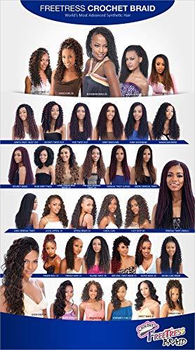 Freetress FreeTress Synthetic Hair Braids Deep Twist Bulk 22" (6-Pack, TT27)