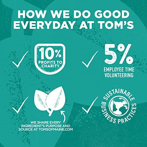 Tom's of Maine Tom\'s of Maine Sensitive + Whitening Fluoride Free Toothpaste,Soothing Mint 4.0 oz 3-Pack