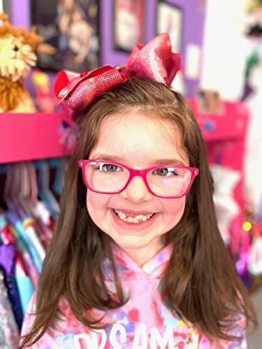 JoJo Siwa Signature Jojo Siwa Bows - Exclusive Bow Collection - Edition #4- One Large Limited Edition Hair Bow & Collectors Pin + Accessories from JOJO SIWAS OFFICIAL BOW CLUB in a giftable box
