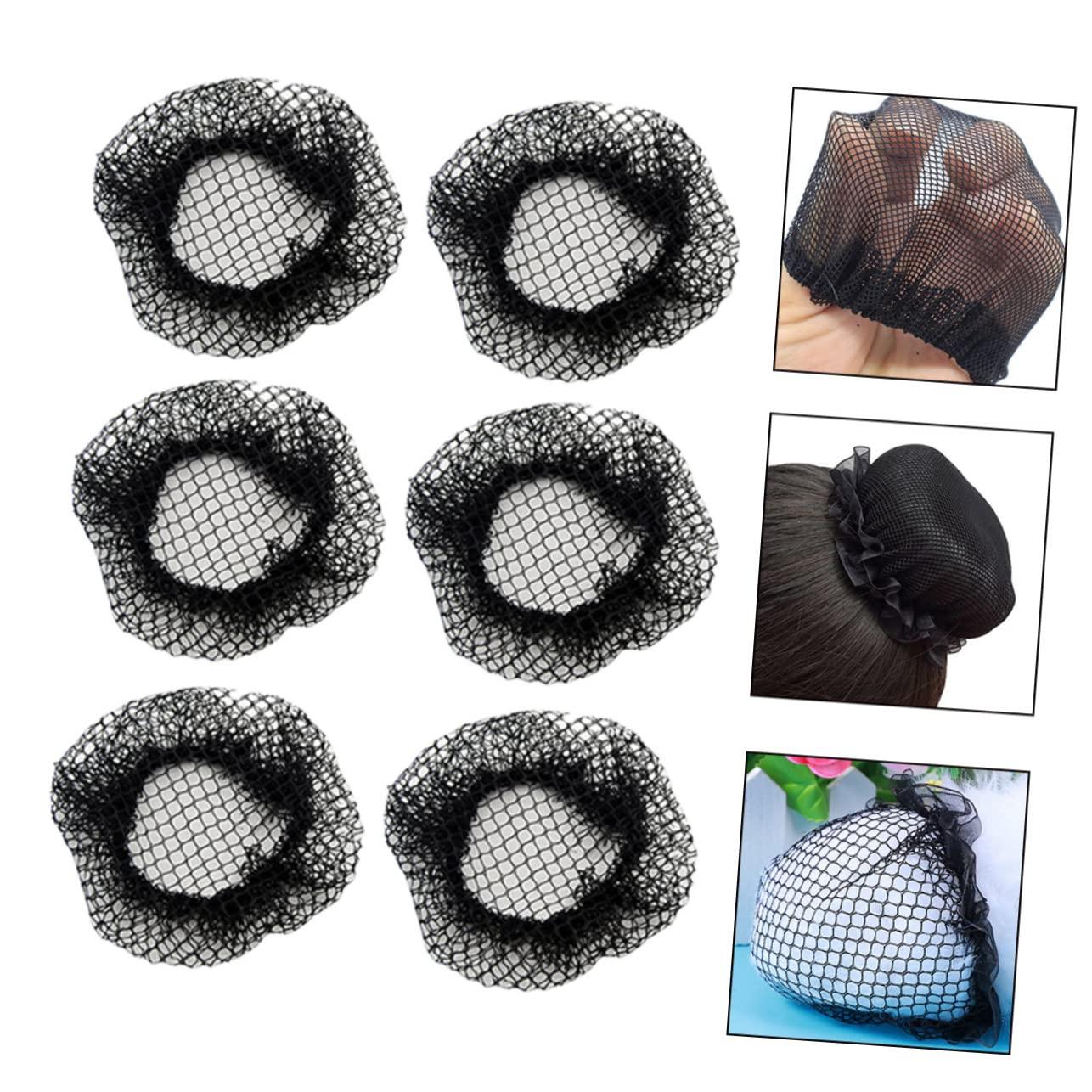 HAKIDZEL HAKIDZEL 20pcs Hair Net Set Kids Ponytail Ring Holder Elastic Mesh Bun Invisible Hair Net Long Hair Cap Hair Bun Holder Invisible Hairnet Bun Net Bun Cover Purse Seine Child Elasticity Lace