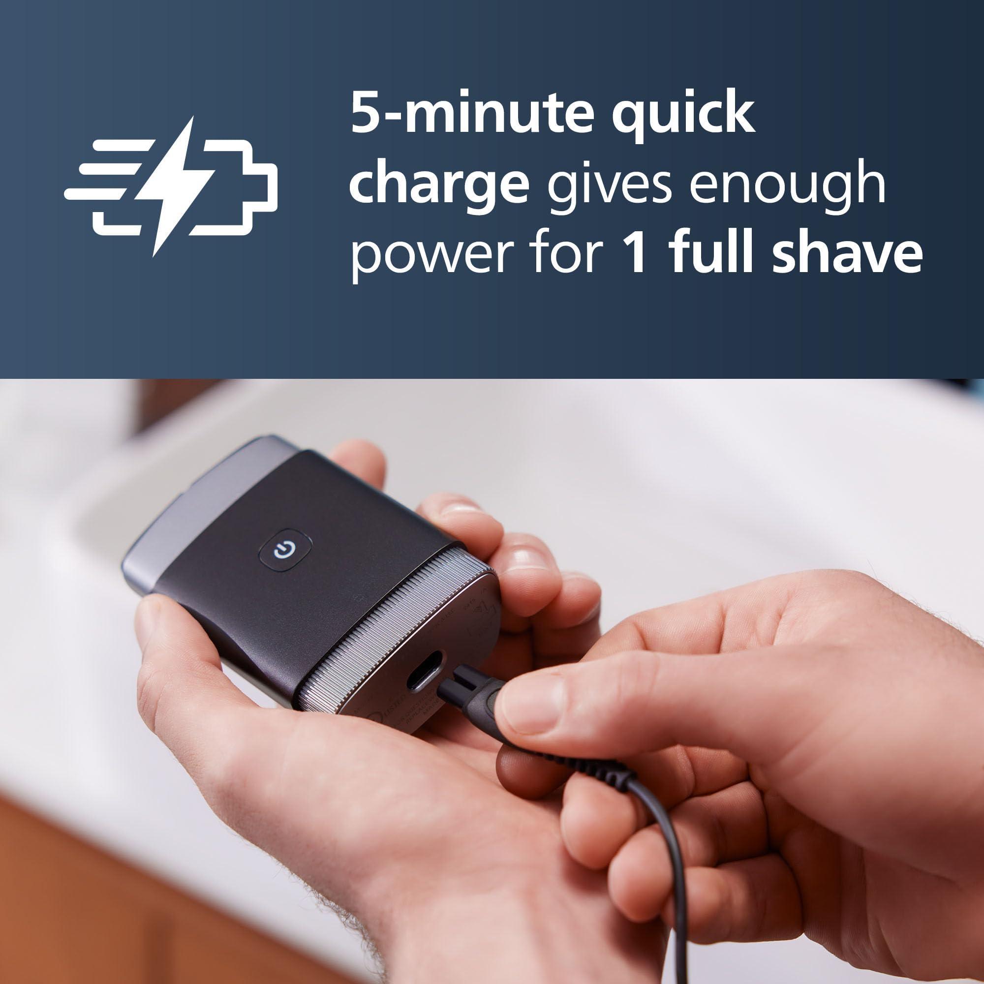 Philips Norelco Philips Norelco Home & Away Shave Duo Includes Philips Norelco 9000 Prestige Space Grade Edition (SP9886/89) + Compact Shaver (PQ888/81)