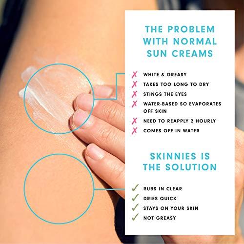 Skinnies Skinnies 100ml SPF50+ CONQUER, Sungel Sun Cream, Broad Spectrum, Reef Safe, Water Resistant 4 hours