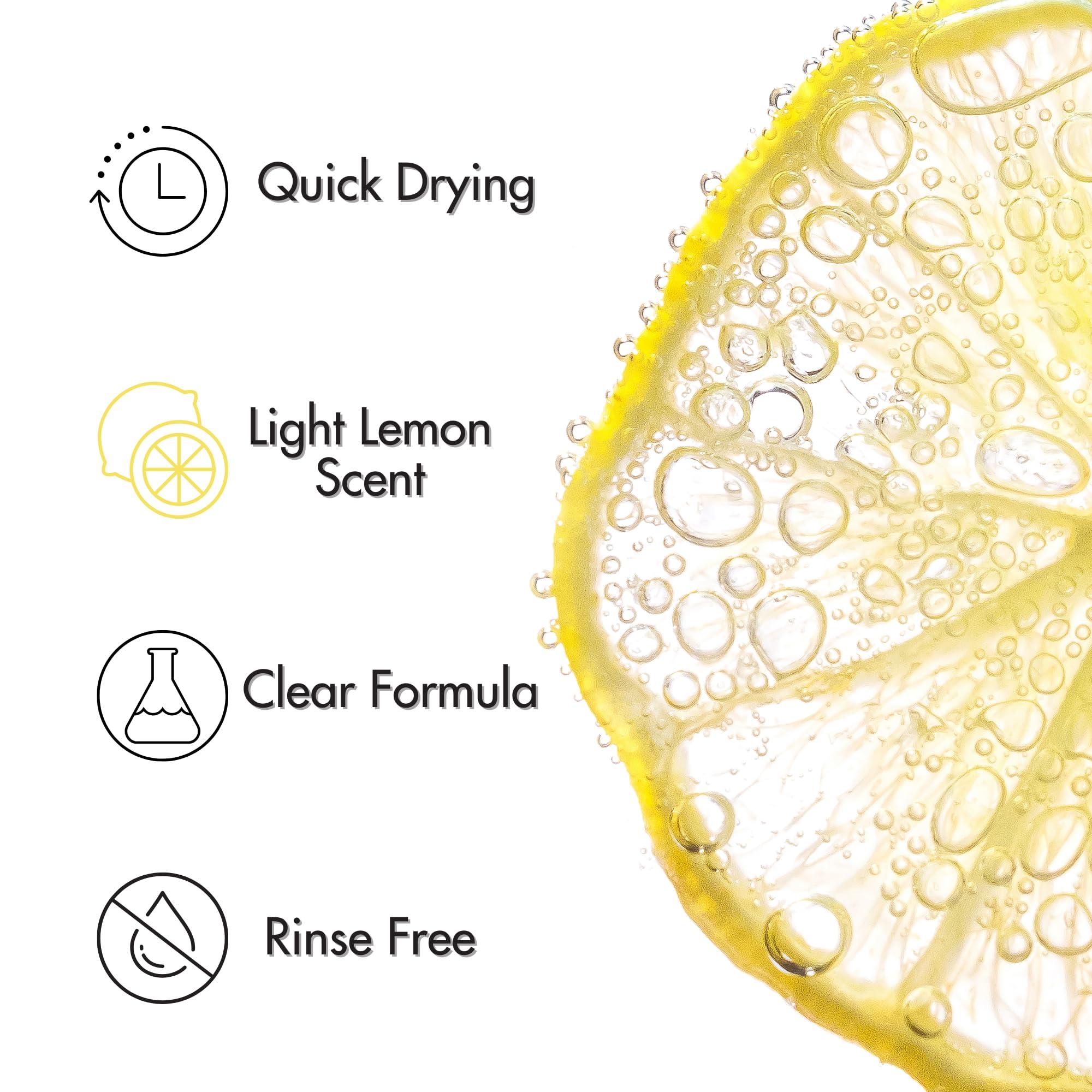 CINEMA SECRETS Cinema Secrets Professional Makeup Brush Cleaner, 2 fl oz, Lemon