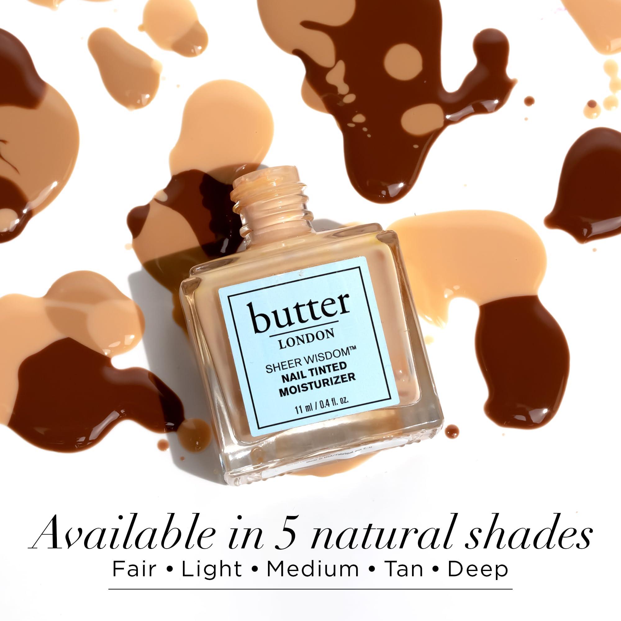 butter LONDON Sheer Wisdom Nail Tinted Moisturizer - Tan