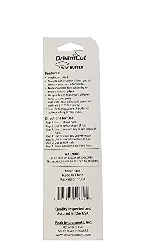 DreamCut DreamCut 7-Way Nail File and Buffer Block - Professional Manicure Tools