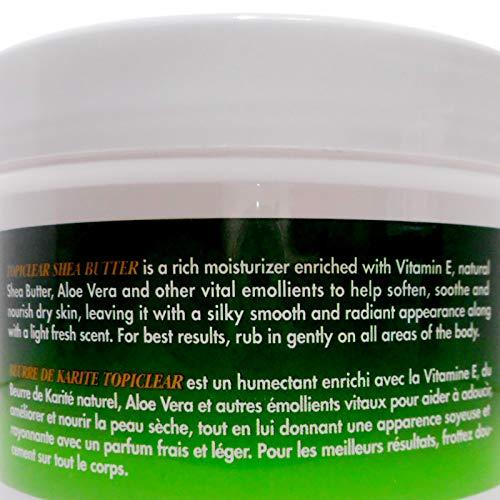 Topiclear Topiclear Shea Butter Creme with Vitamin E & Aloe Vera 18 oz