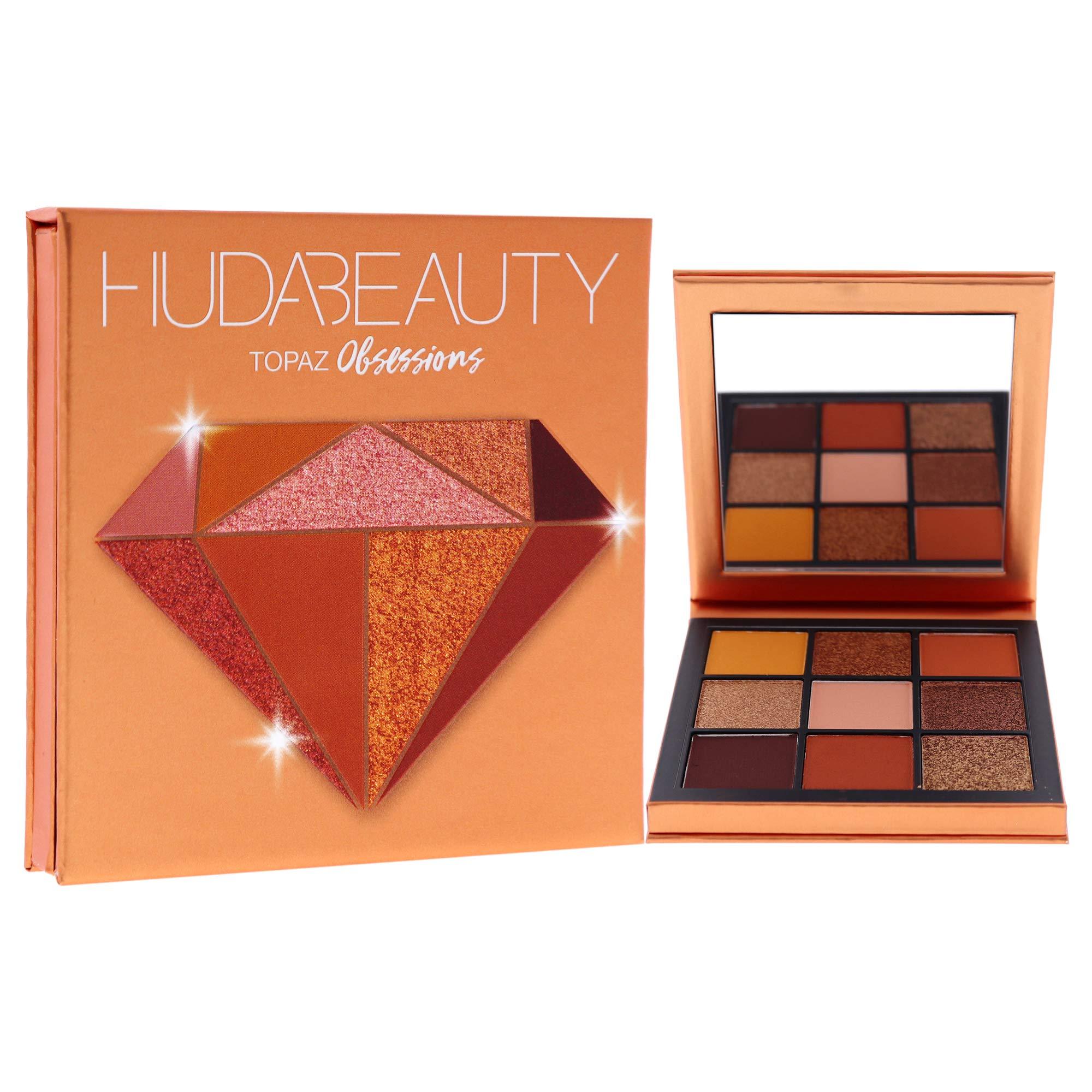 Huda Huda Beauty Obsessions Eyeshadow Palette - Topaz Women Eye Shadow 0.04 oz, Powder