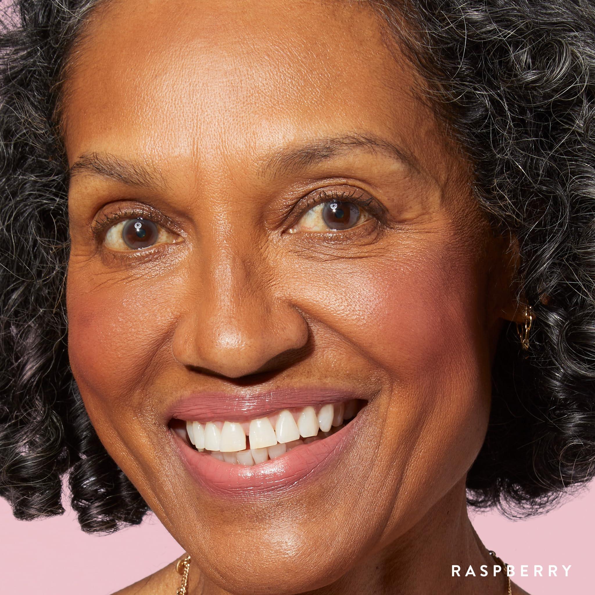 LAURA GELLER NEW YORK LAURA GELLER NEW YORK Baked Blush-n-Brighten Marbleized Blush for Cheeks - Raspberry Finish - Buildable Color