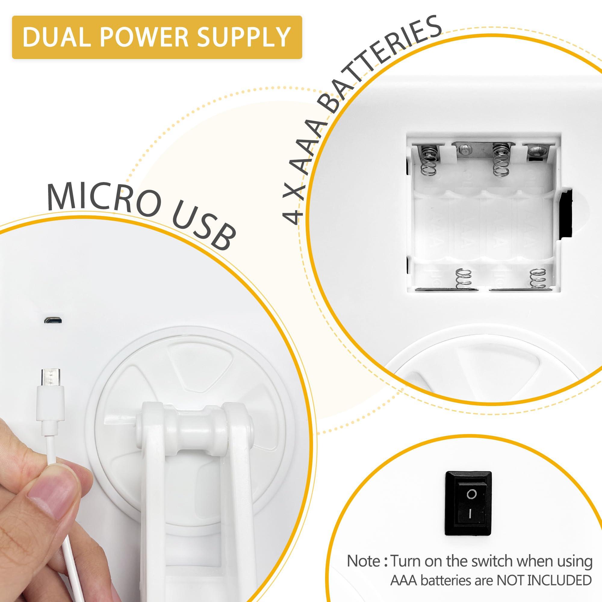 Hexagram Hexagram Sunflower Gifts for Women, Sunflower Birthday Gifts for Girl Lover, Sunflower Makeup Mirror with Lights, Sunflower Flower Butterfly Decor Gifts Mothers Day Christmas