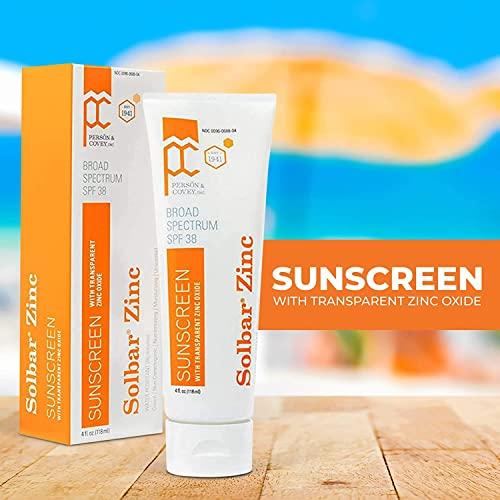 Solbar Solbar Zinc Sun Protection Cream SPF 38 4 oz (Pack of 3)