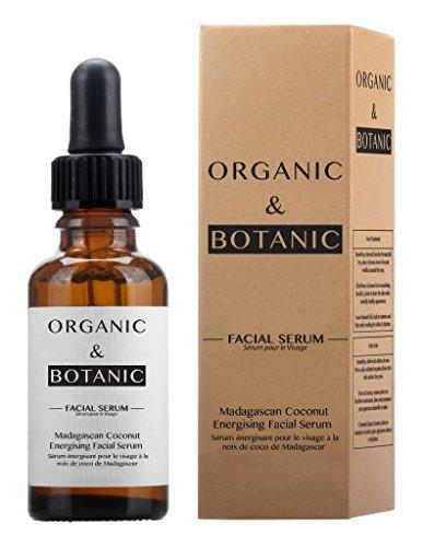 Dr Botanicals Organic & Botanic Madagascan Coconut Energising Facial Serum, 30ml. Premium Vegan Skincare For All Skin Types. Made In The UK.