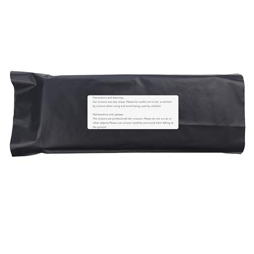 SHARONDS SHARONDS Hair Cutting Scissors Set, Hair Scissors, Thinning Scissors, Black, 6 Inches, 440C (6 Inches, 2 Pieces)