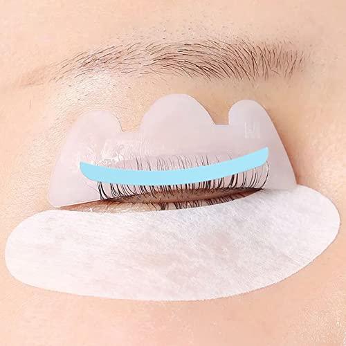 CANIPHA 24Pcs Lash Lift Rods Ribbon Kit, Reusable Lash Lift Pads Lash Lift Tool, Soft Pads Silicone Perm Ribbon Eyelash Lifting Compensator, Eyelash Tapes Makeup Beauty Tools for Eyelashes Lifting (4 Colors)