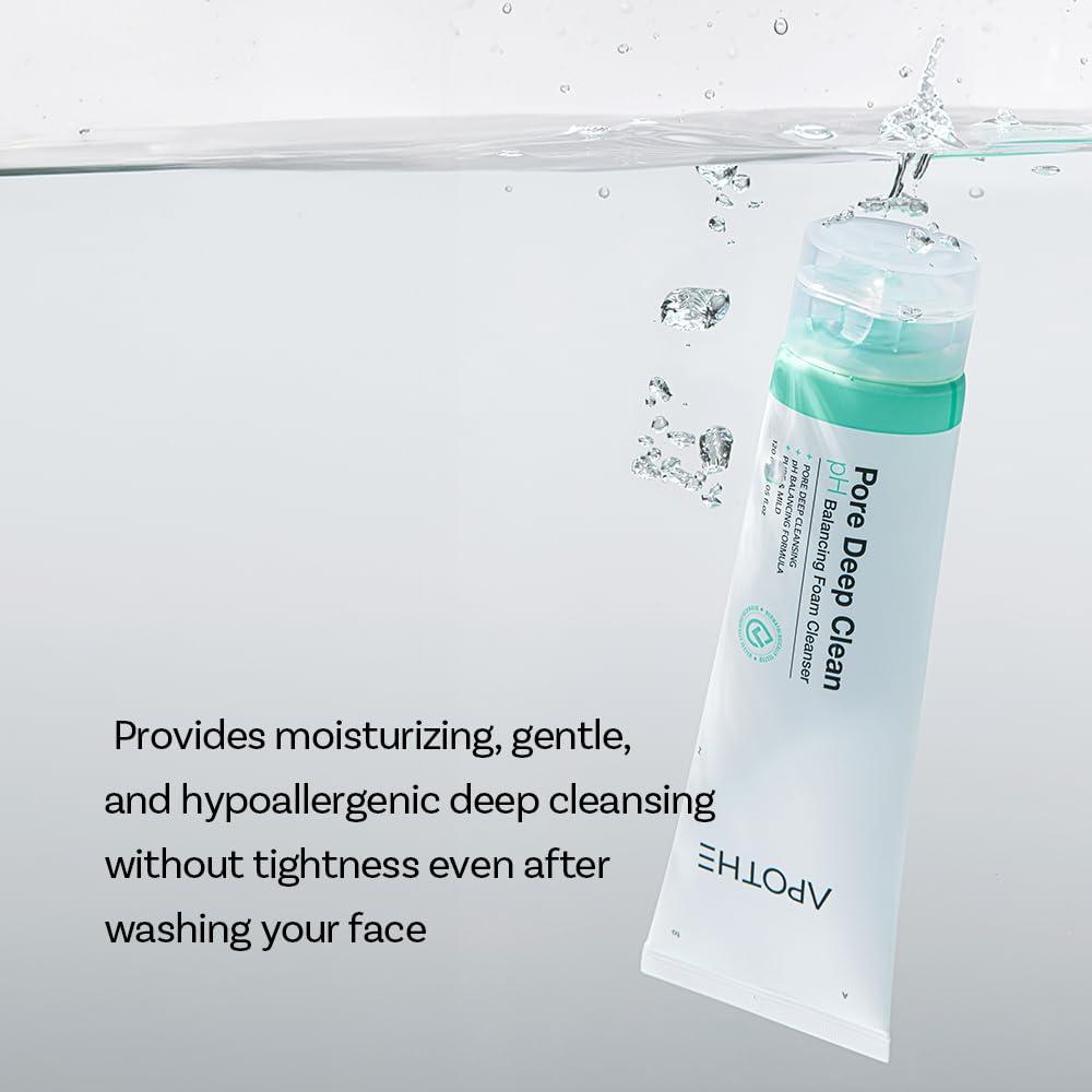 APOTHE APOTHE Pore Deep Clean pH Balancing Foam Cleanser 120ml(4.05 fl.oz.)