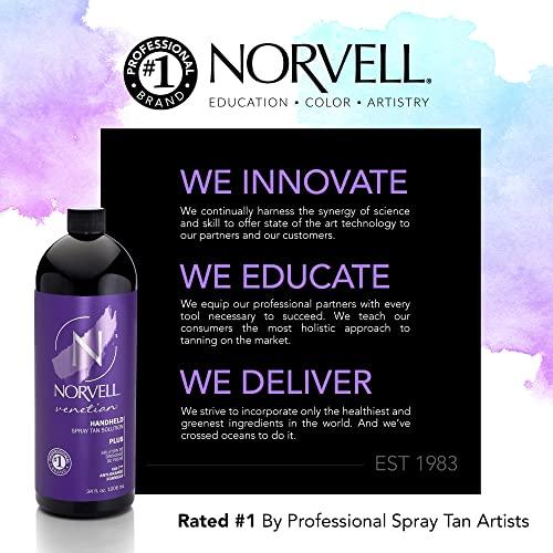 Norvell Norvell Premium Professional Sunless Tanning Spray Tan Solution - Venetian Plus, 1 Liter