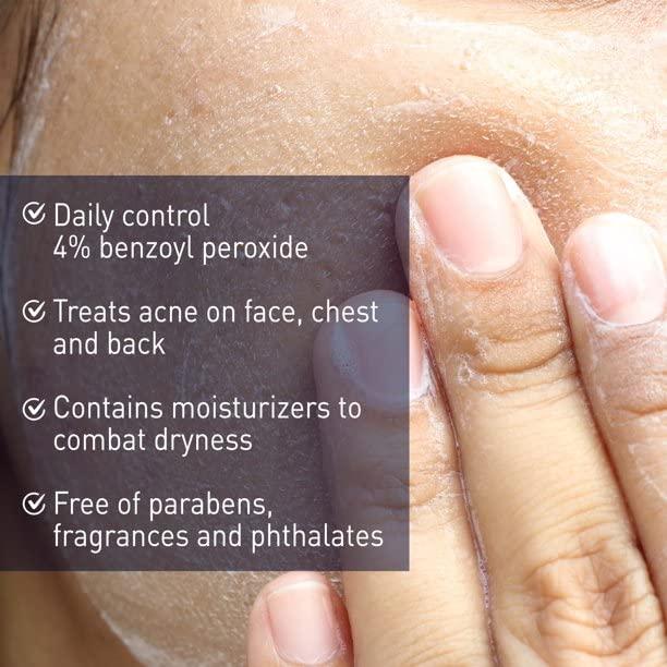 PanOxyl PanOxyl 4 Acne Creamy Wash, 4% Benzoyl Peroxide 6 oz (Pack of 8)
