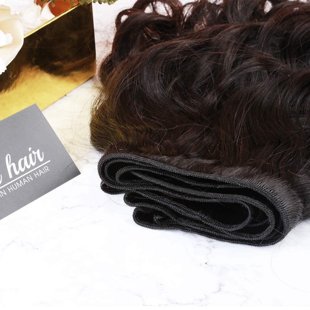 Bella Hair Bella Hair Best One Donor Human Hair Extensions Natural Color Virgin Human Hair Loose Wave 3 Bundles 14"16"18"