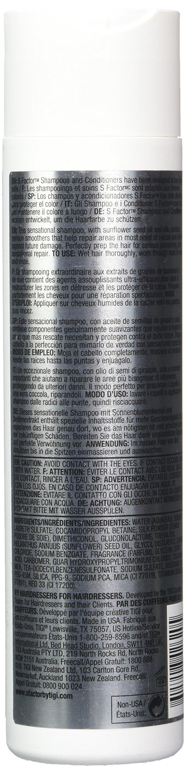S Factor S Factor Tigi Serious Shampoo, 8.45 Ounce