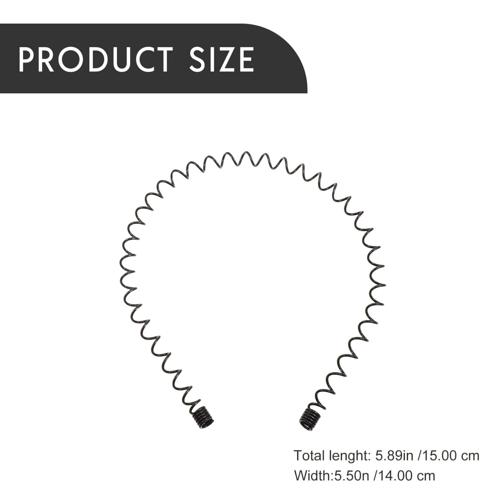 LALAFINA LALAFINA 8pcs Men\'s Headband Head Band Fashion Headband Men Headband Hair Bands Men Hair Band Hairbands for Man Wavy Headband Metal Hairbands Sports Hairband Headdress Metal Headband