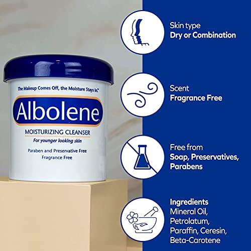 Albolene Albolene Moisturizing Cleanser Unscented 6 oz (Pack of 3)