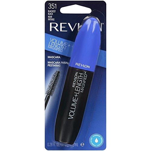 REVLON Revlon Volume + Length Magnified Mascara - Waterproof, Blackest Black, 0.28 fl oz