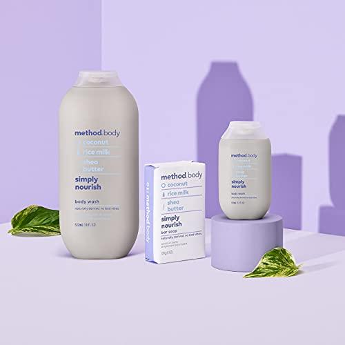 Method Method Method Body Wash, Simply Nourish, 18oz, 2 Pack, Simply Nourish, 18 fluid_ounces