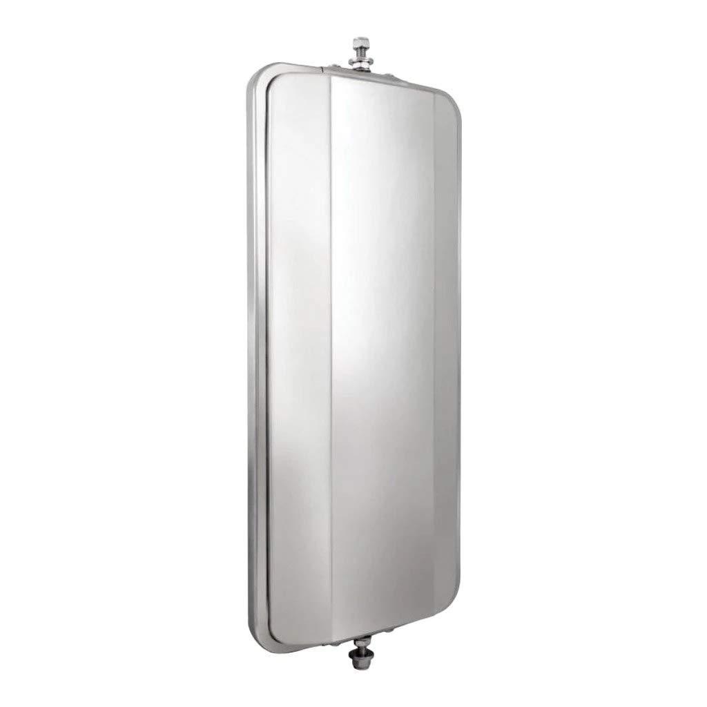 FORTPRO Fortpro 7" x 16" Stainless Steel West Coast Mirror Head | F245678