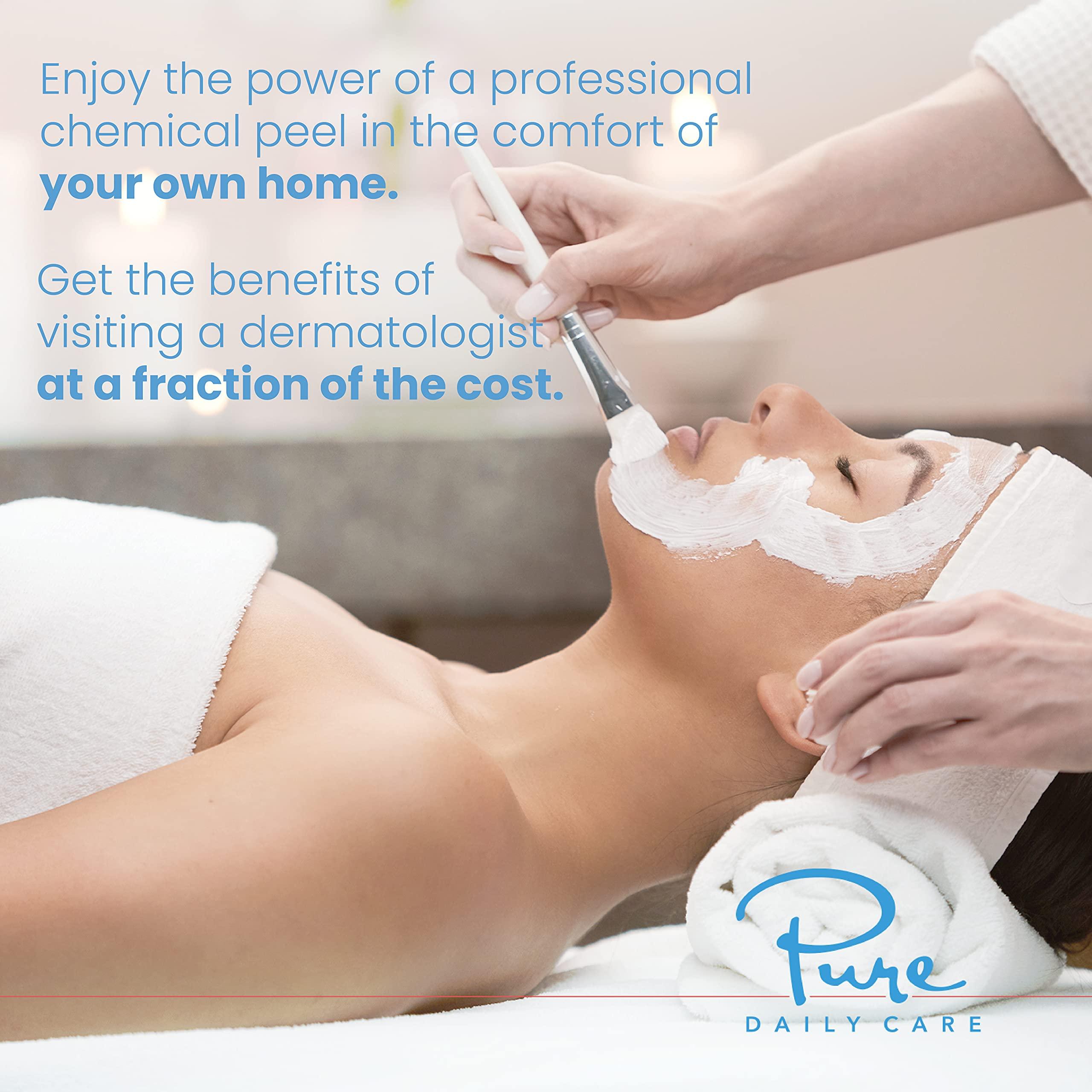 Pure Daily Care Pure Daily Care Lactic Acid Resurfacing Pads - Exfoliating Advanced Acid - Salicylic Lactic Mandelic Acid